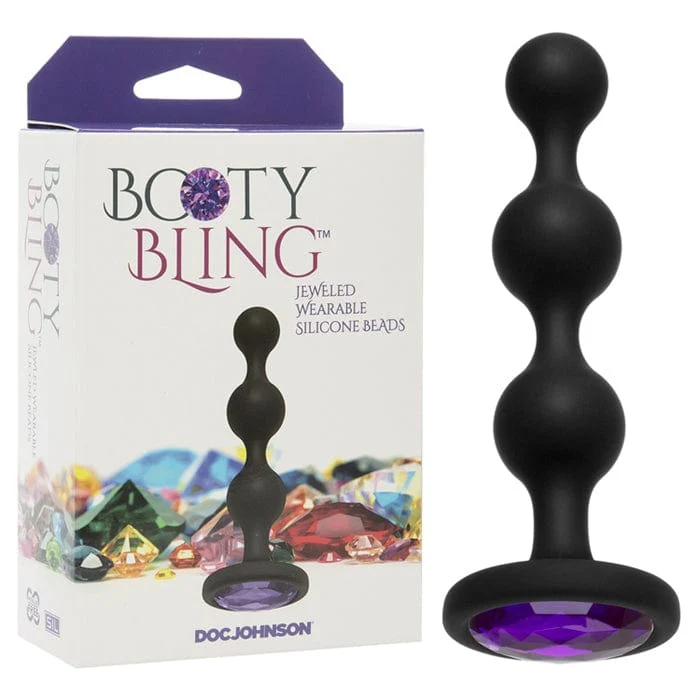 Doc Johnson Booty Bling Silicone Beads - Image 4