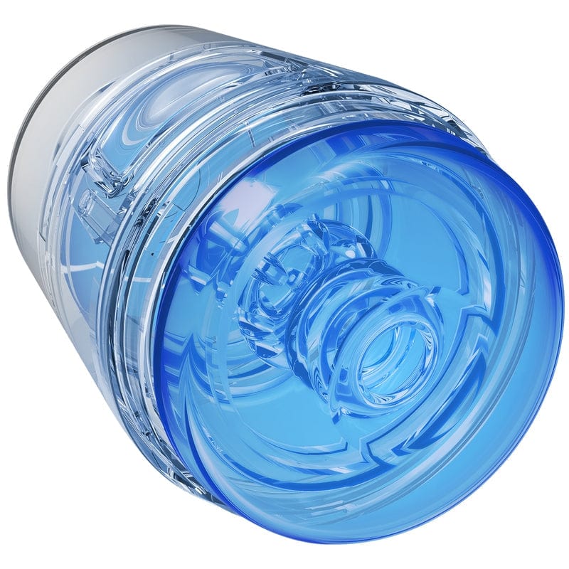 Doc Johnson Main Squeeze Pop-Off Optix Crystal Blue - Image 3