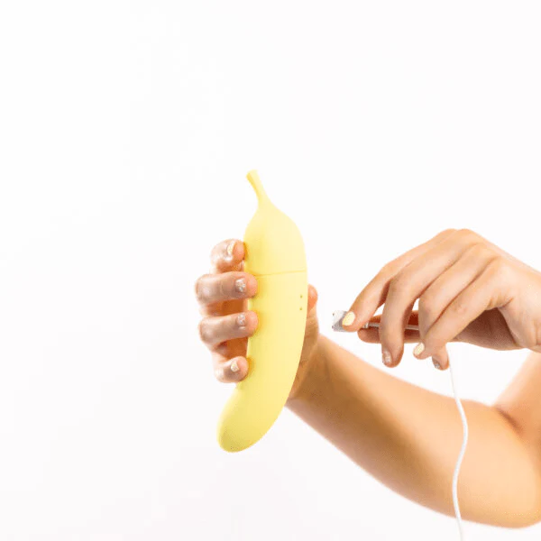 Natalie's Toybox Banana Cream Air Pulse G-Spot Vibe - Image 8