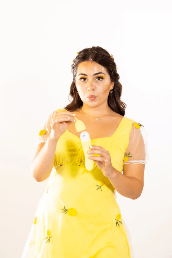 Natalie's Toybox Banana Cream Air Pulse G-Spot Vibe - Image 9