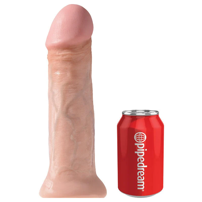 Pipedream Products King Cock 11” Cock Beige - Image 3