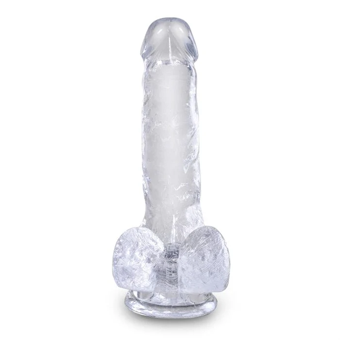Pipedream Products King Cock Clear 6" Cock With Balls - Image 3