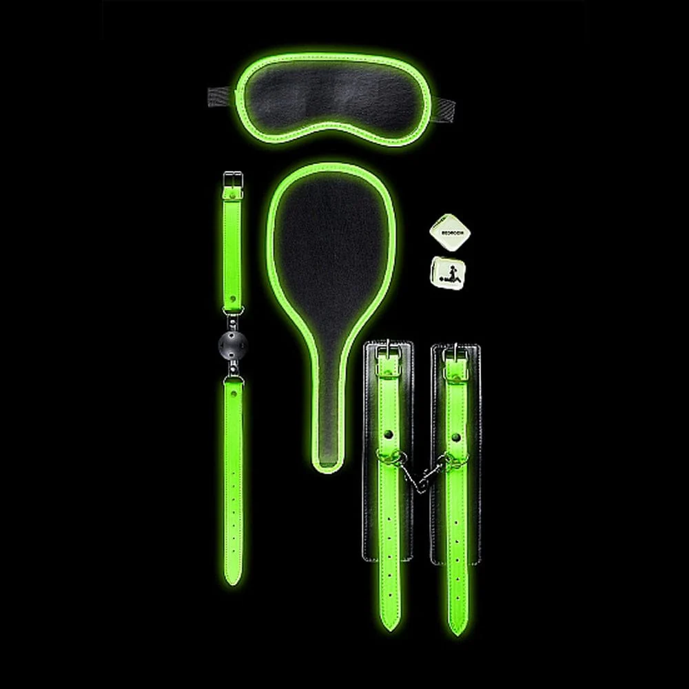 Shots Ouch! Bondage Kit #1 Glow in the Dark - Image 3