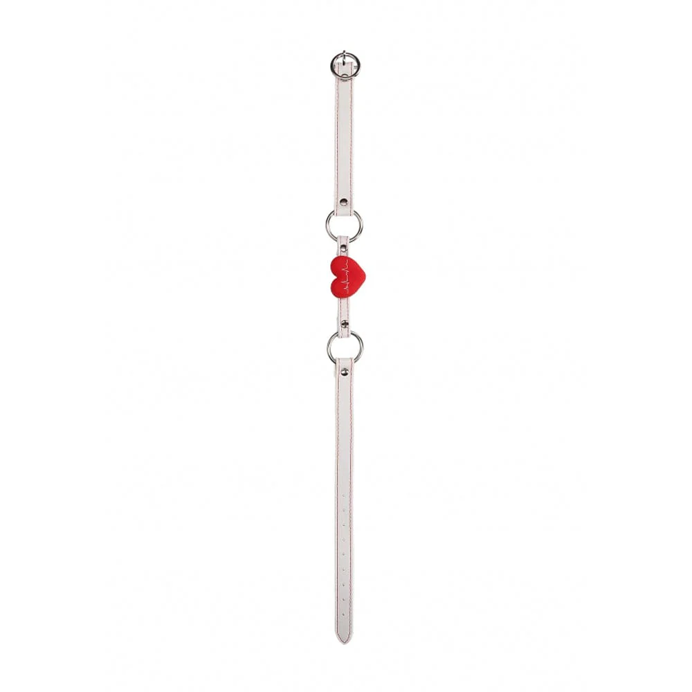 Shots Ouch! Nurse Theme Silicone Heart Gag - Image 3