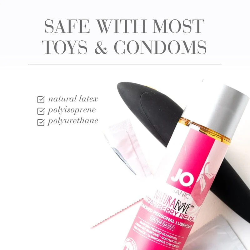 System JO Naturalove Strawberry Fields Organic Lubricant - Image 3