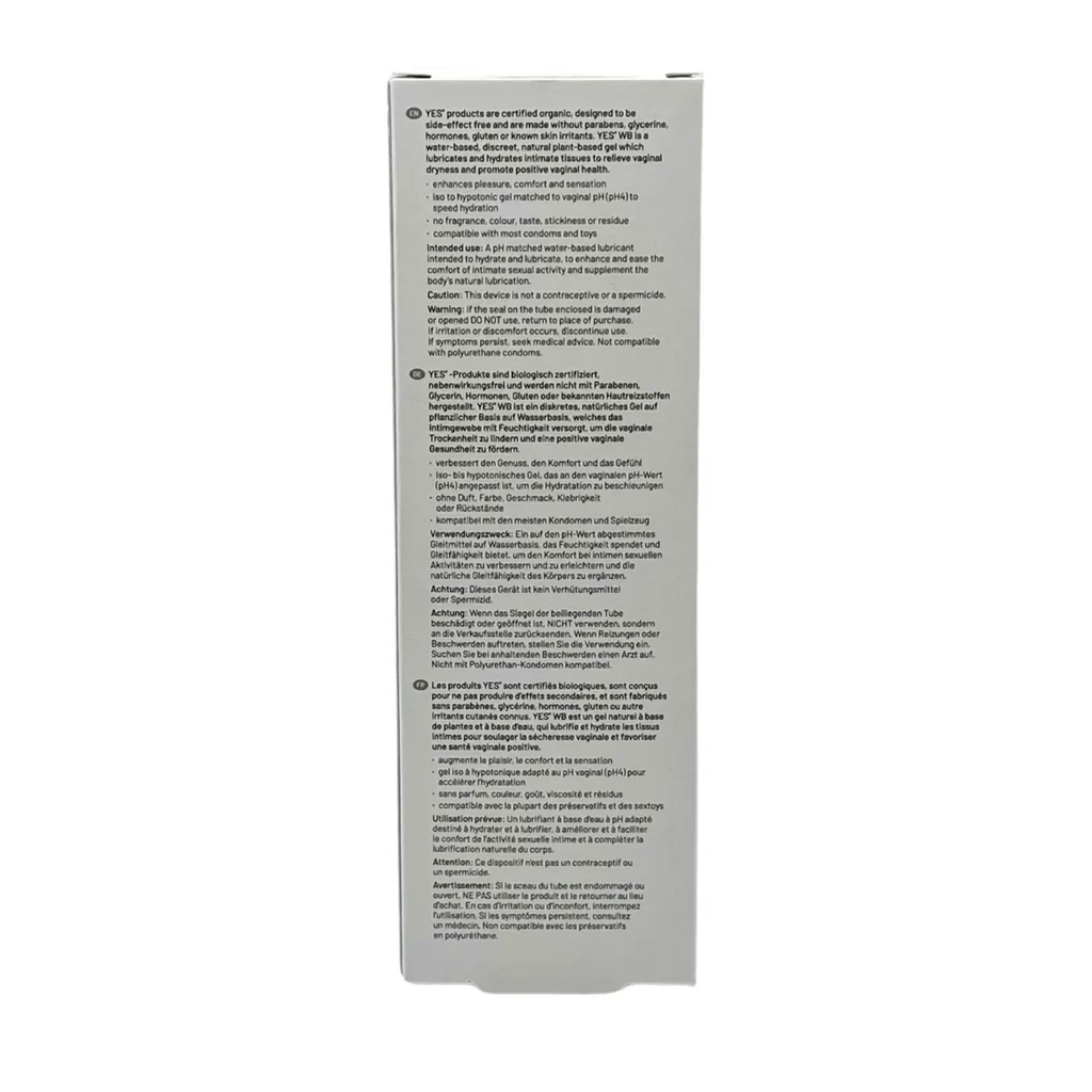 YES WB Water-Based Lubricant - Image 8
